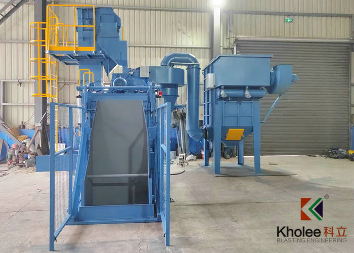 KLBS-B1000A Tumble Belt Shot Blasting Machine